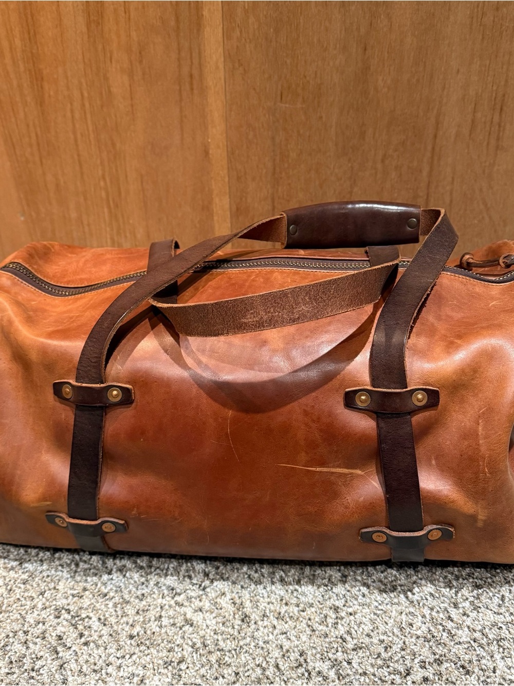 Whipping + Post leather duffel bag - Picture 5 of 6